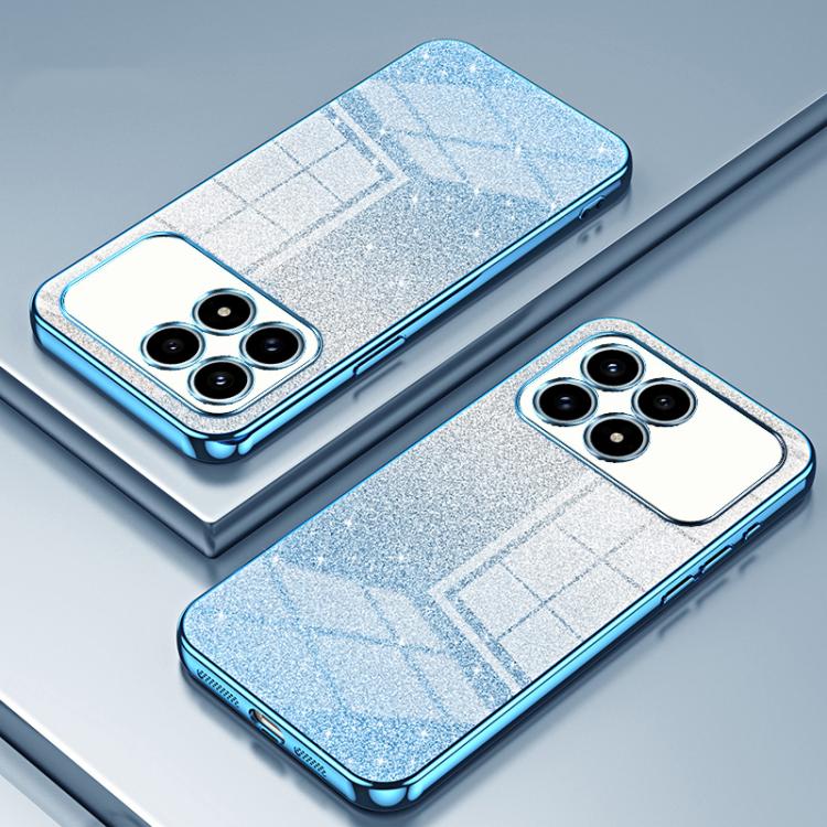 For Redmi K90 / Poco F8 Pro Gradient Glitter Powder Electroplated Phone Case