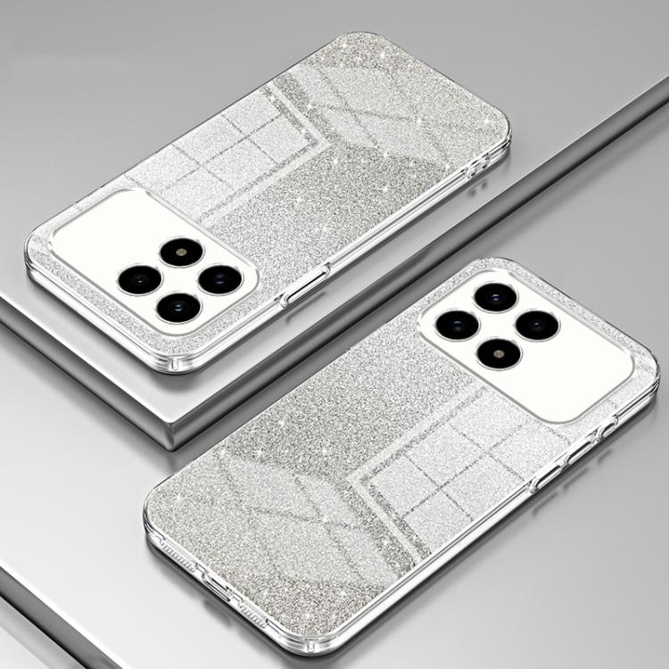 For Redmi K90 / Poco F8 Pro Gradient Glitter Powder Electroplated Phone Case