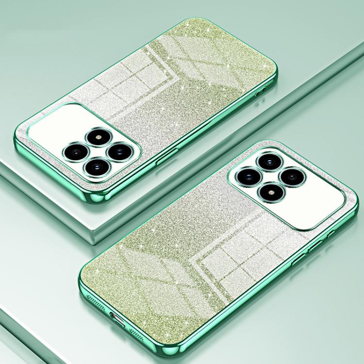 For Redmi K90 / Poco F8 Pro Gradient Glitter Powder Electroplated Phone Case