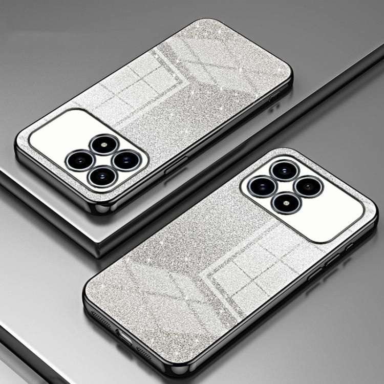 For Redmi K90 / Poco F8 Pro Gradient Glitter Powder Electroplated Phone Case