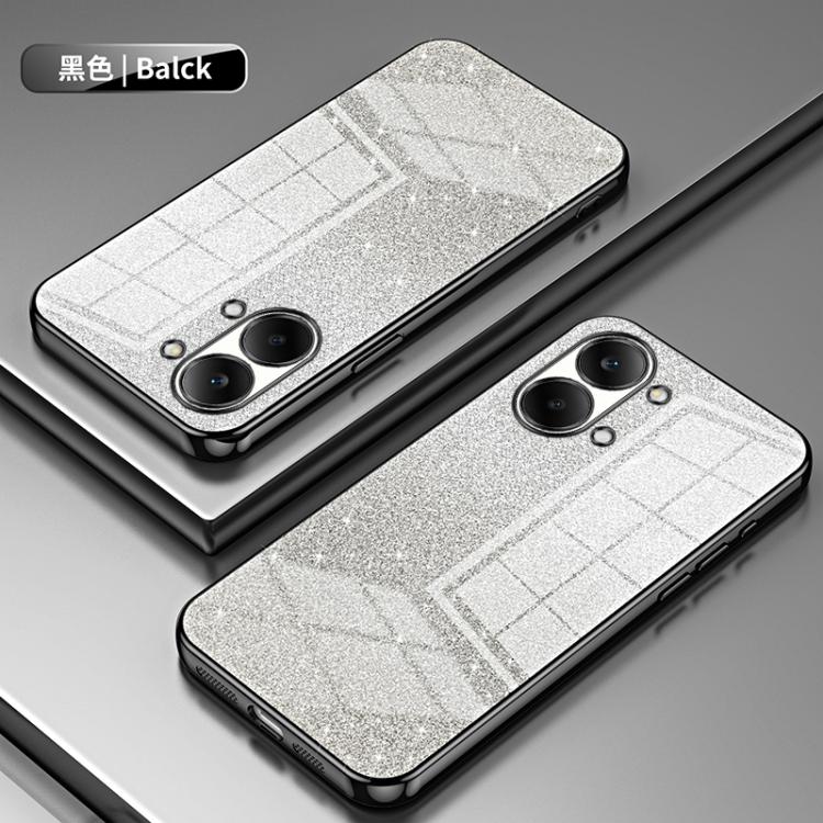 For Redmi Turbo 5 Max / Poco X8 Pro Max Gradient Glitter Powder Electroplated Phone Case