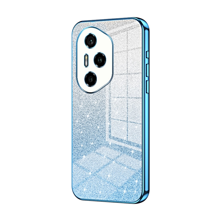 For Honor 300 Pro Gradient Glitter Powder Electroplated Phone Case