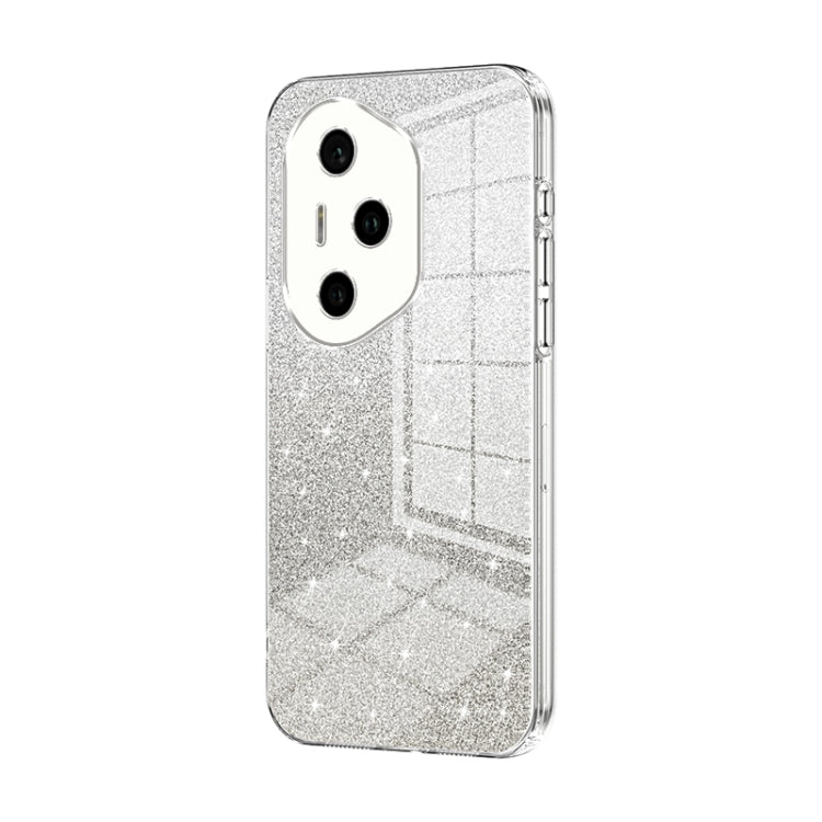 For Honor 300 Pro Gradient Glitter Powder Electroplated Phone Case
