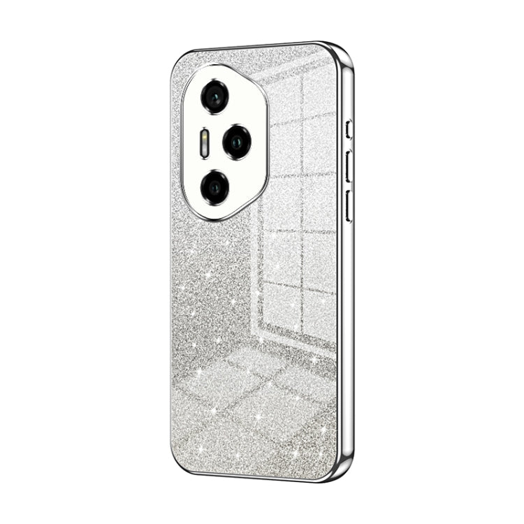 For Honor 300 Pro Gradient Glitter Powder Electroplated Phone Case