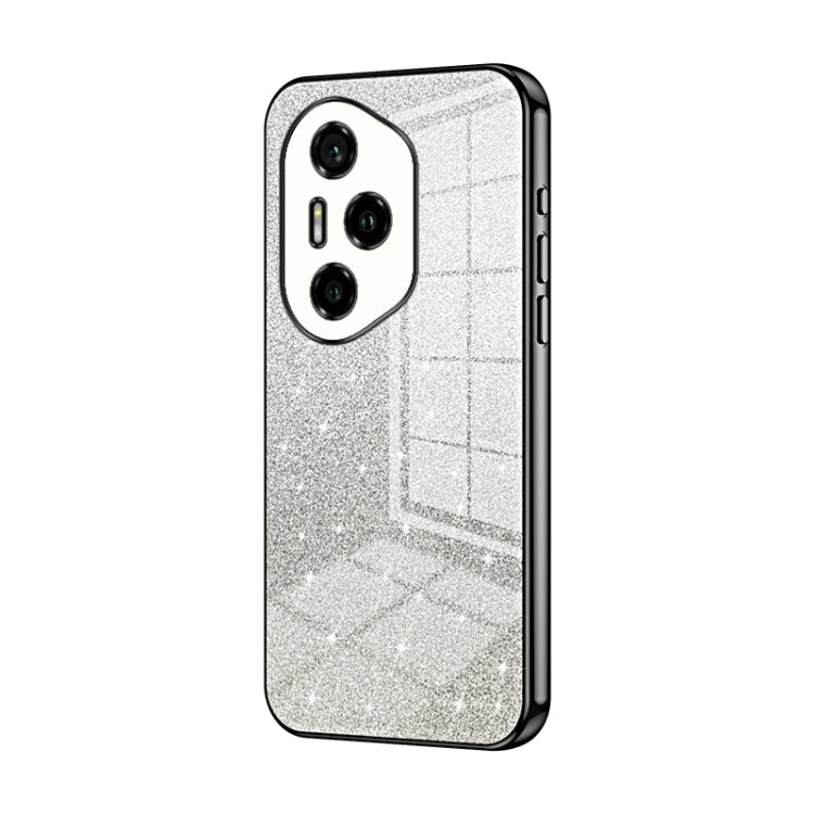 For Honor 300 Pro Gradient Glitter Powder Electroplated Phone Case