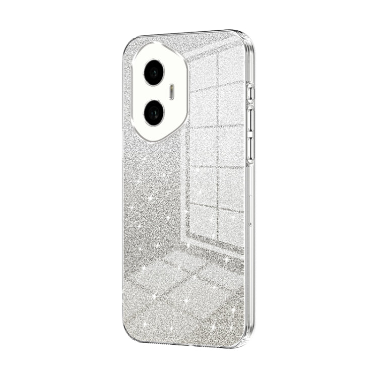 For Honor 300 Gradient Glitter Powder Electroplated Phone Case