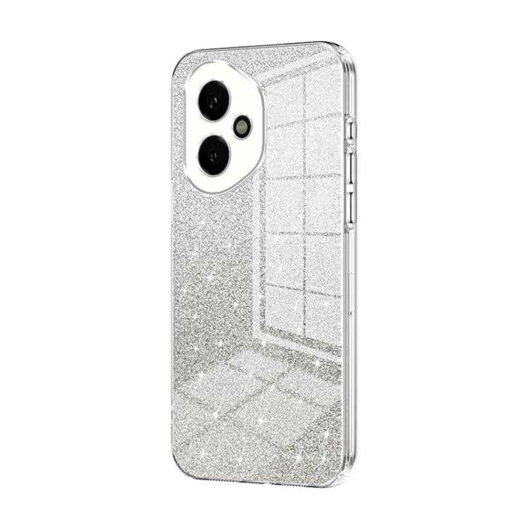 For Honor 400 Global 156.5mm Gradient Glitter Powder Electroplated Phone Case