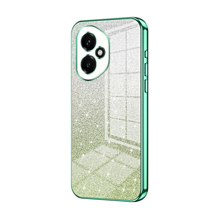 For Honor 400 Global 156.5mm Gradient Glitter Powder Electroplated Phone Case