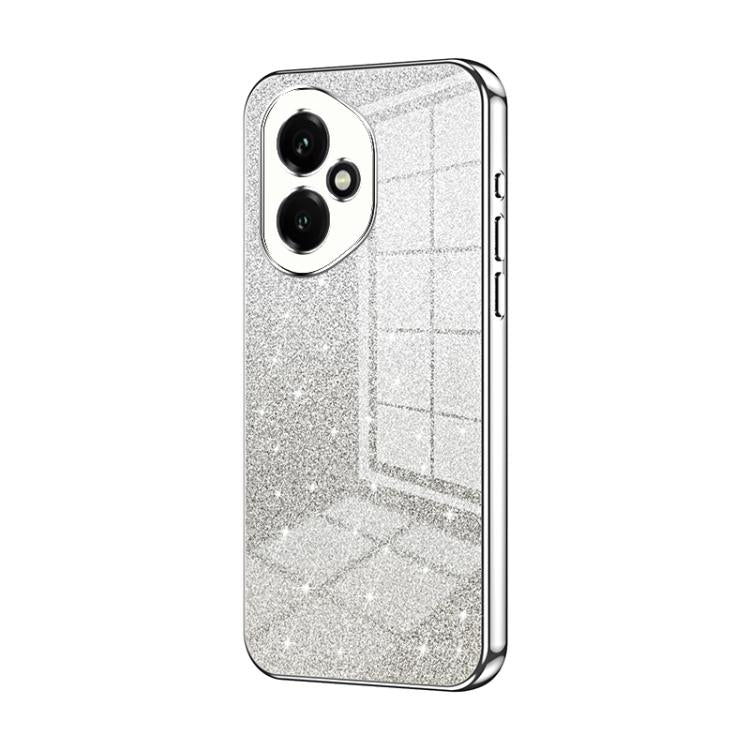 For Honor 400 Global 156.5mm Gradient Glitter Powder Electroplated Phone Case