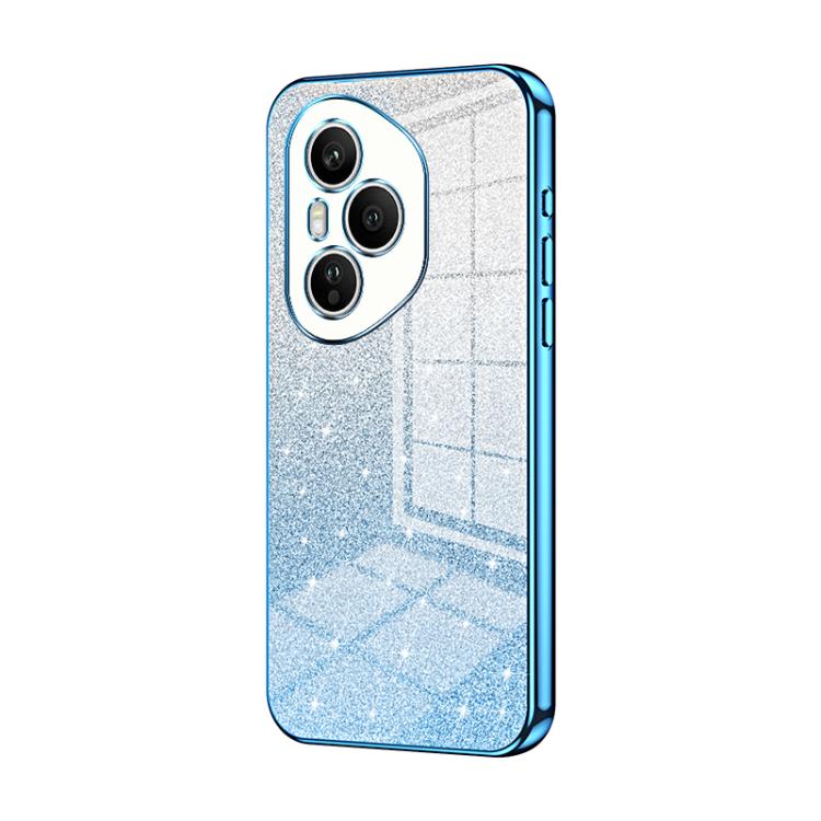 For Honor 400 Pro Global 160.8mm Gradient Glitter Powder Electroplated Phone Case