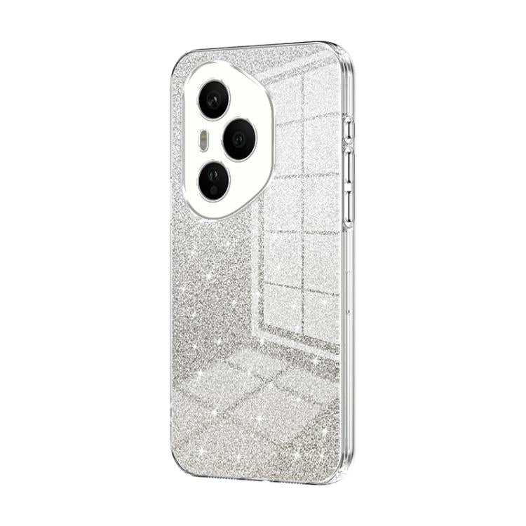 For Honor 400 Pro Global 160.8mm Gradient Glitter Powder Electroplated Phone Case