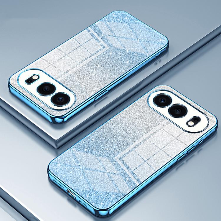 For Honor 500 / 500 Pro Global Gradient Glitter Powder Electroplated Phone Case