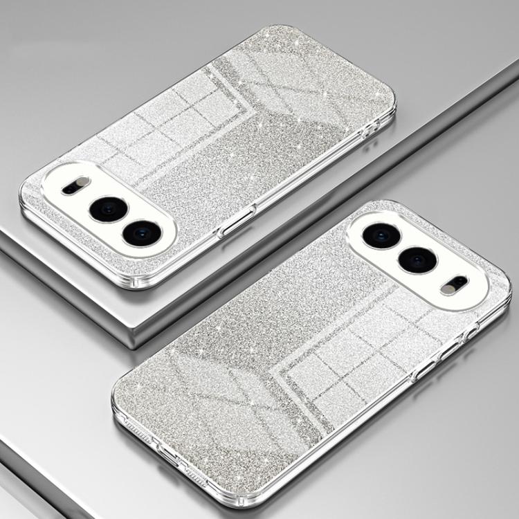 For Honor 500 / 500 Pro Global Gradient Glitter Powder Electroplated Phone Case