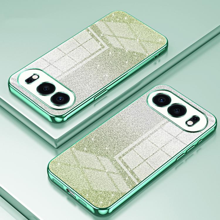 For Honor 500 / 500 Pro Global Gradient Glitter Powder Electroplated Phone Case