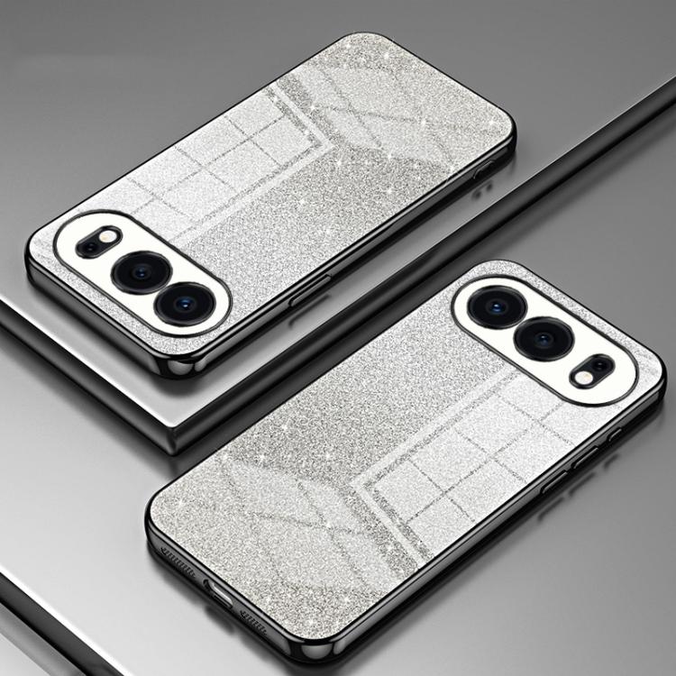 For Honor 500 / 500 Pro Global Gradient Glitter Powder Electroplated Phone Case