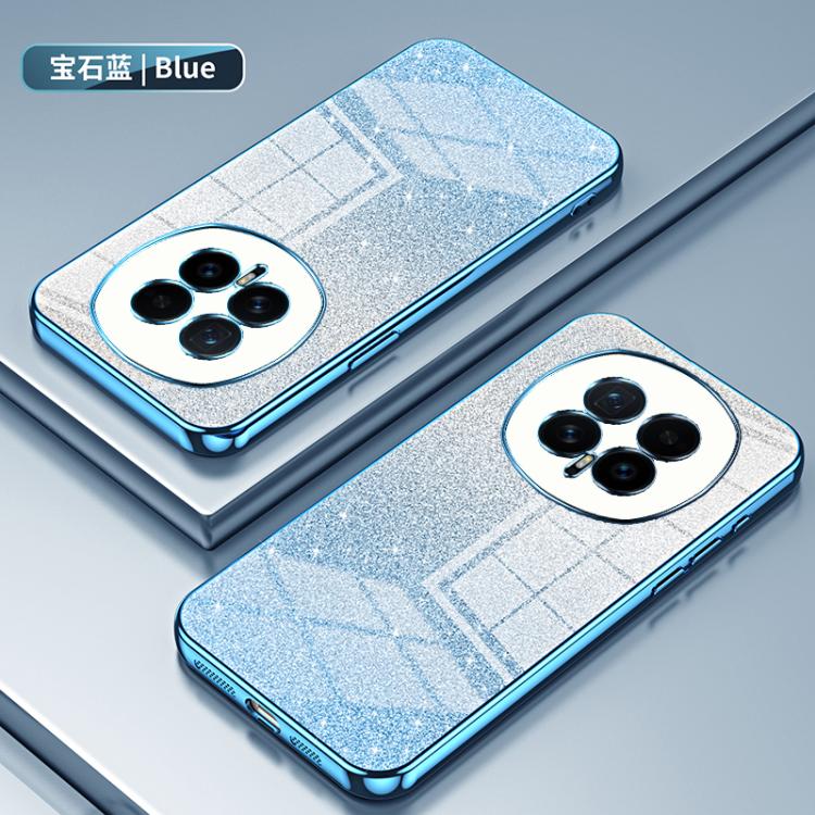For Honor Magic8 Gradient Glitter Powder Electroplated Phone Case
