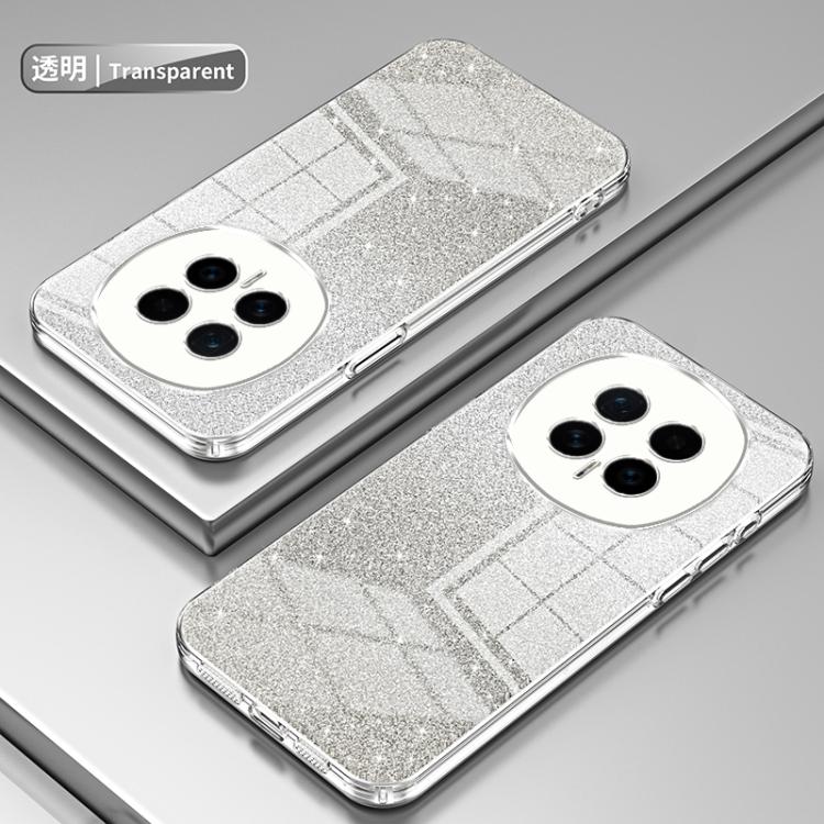 For Honor Magic8 Gradient Glitter Powder Electroplated Phone Case