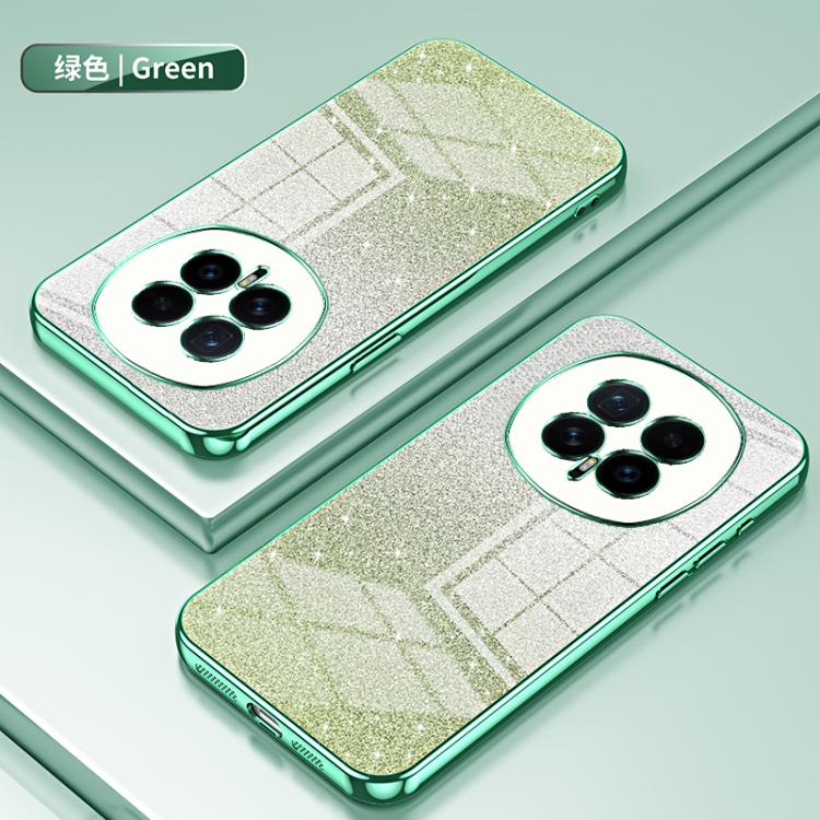 For Honor Magic8 Gradient Glitter Powder Electroplated Phone Case