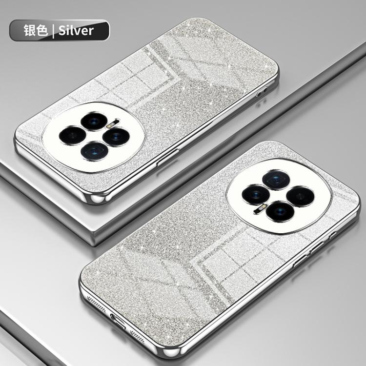 For Honor Magic8 Gradient Glitter Powder Electroplated Phone Case