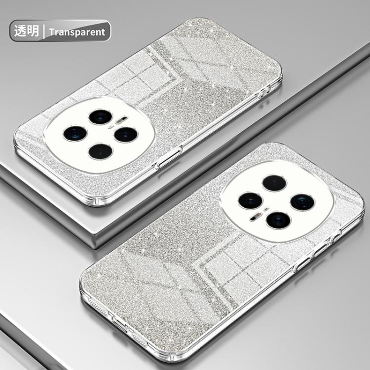 For Honor Magic8 Pro Gradient Glitter Powder Electroplated Phone Case