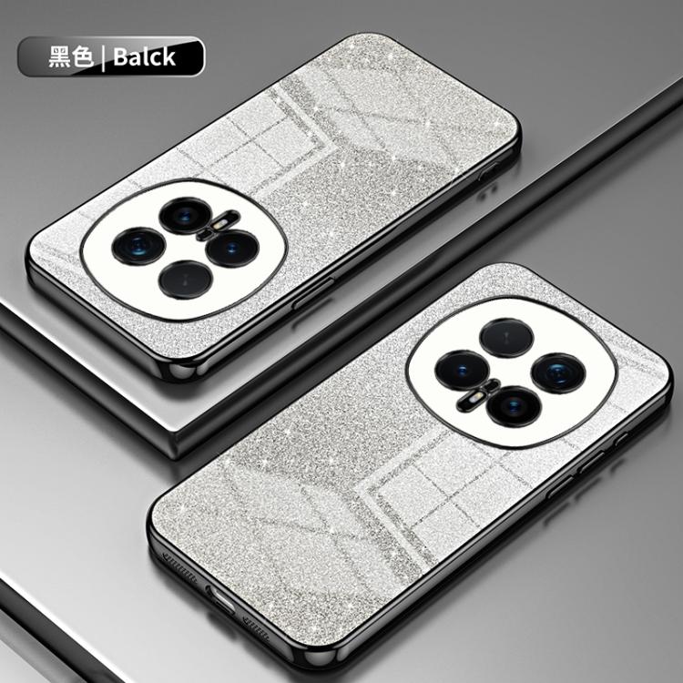 For Honor Magic8 Pro Gradient Glitter Powder Electroplated Phone Case
