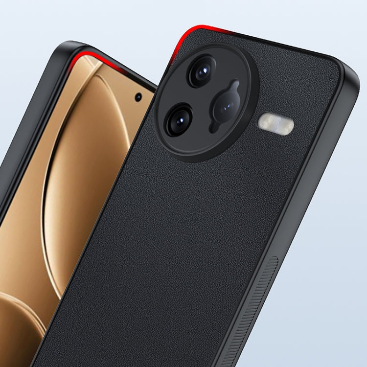 For Redmi K80 Pro / Poco F7 Ultra Ultra-thin Plain Skin Leather Phone Case