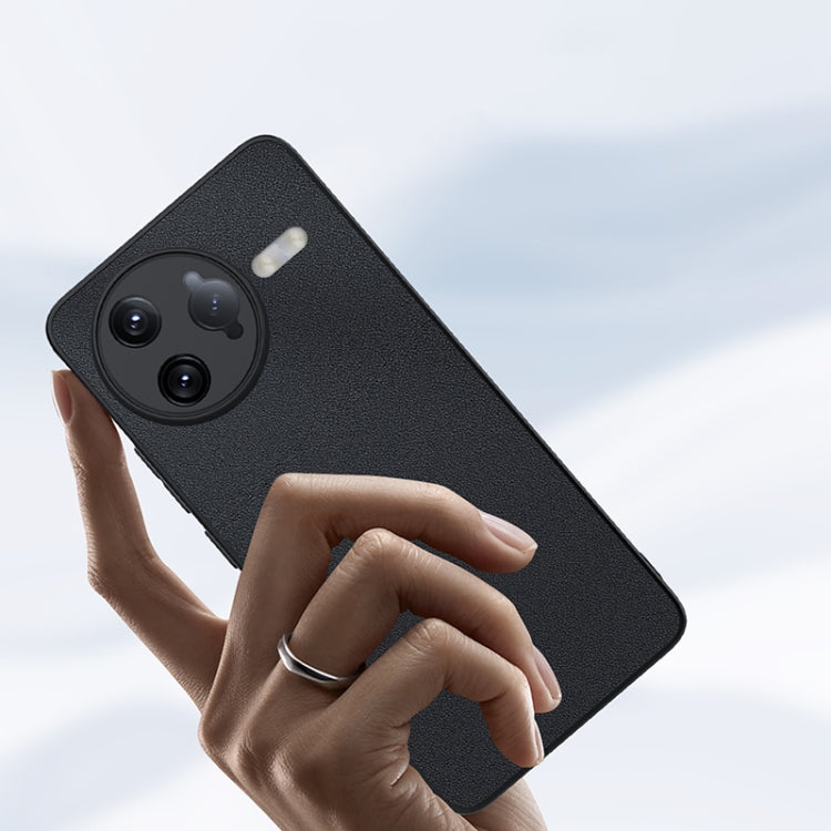 For Redmi K80 Pro / Poco F7 Ultra Ultra-thin Plain Skin Leather Phone Case