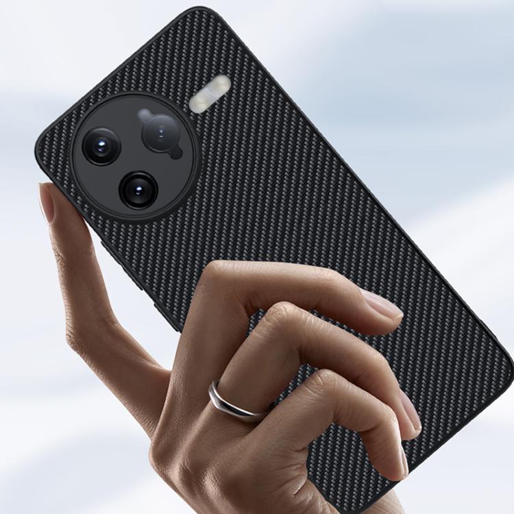 For Redmi K80 / Poco F7 Pro Ultra-thin Carbon Fiber Texture Printing Phone Case