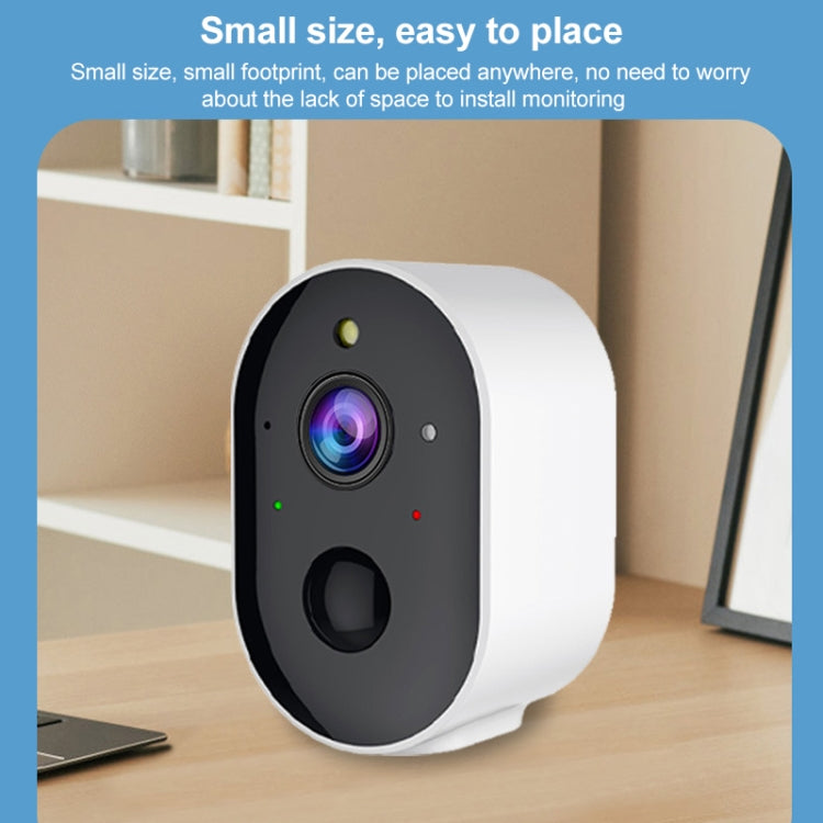 3MP Home Outdoor HD Wireless Surveillance Camera, WiFi Version+5200mAh Battery+Tuya APP
