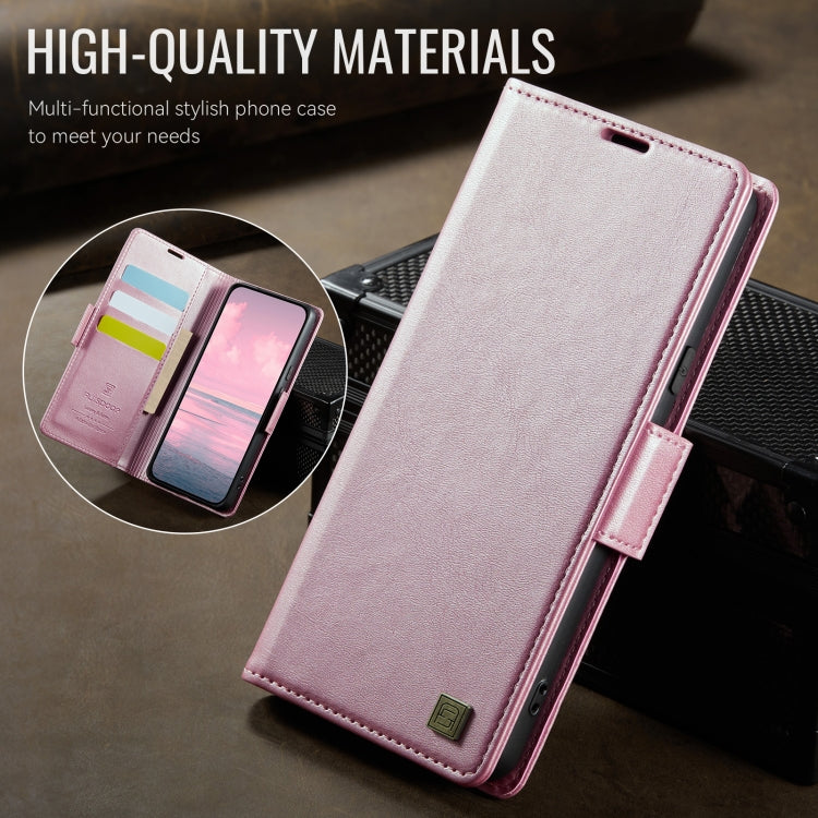 For Google Pixel 8 Pro AutSpace A11 Side Buckle MagSafe Magnetic RFID Phone Leather Case