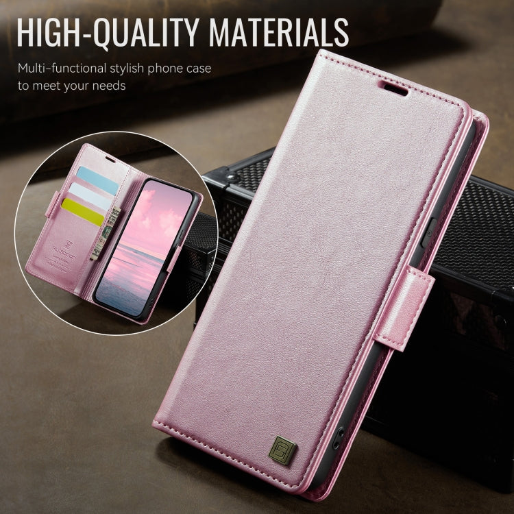 For Google Pixel 8 AutSpace A11 Side Buckle MagSafe Magnetic RFID Phone Leather Case