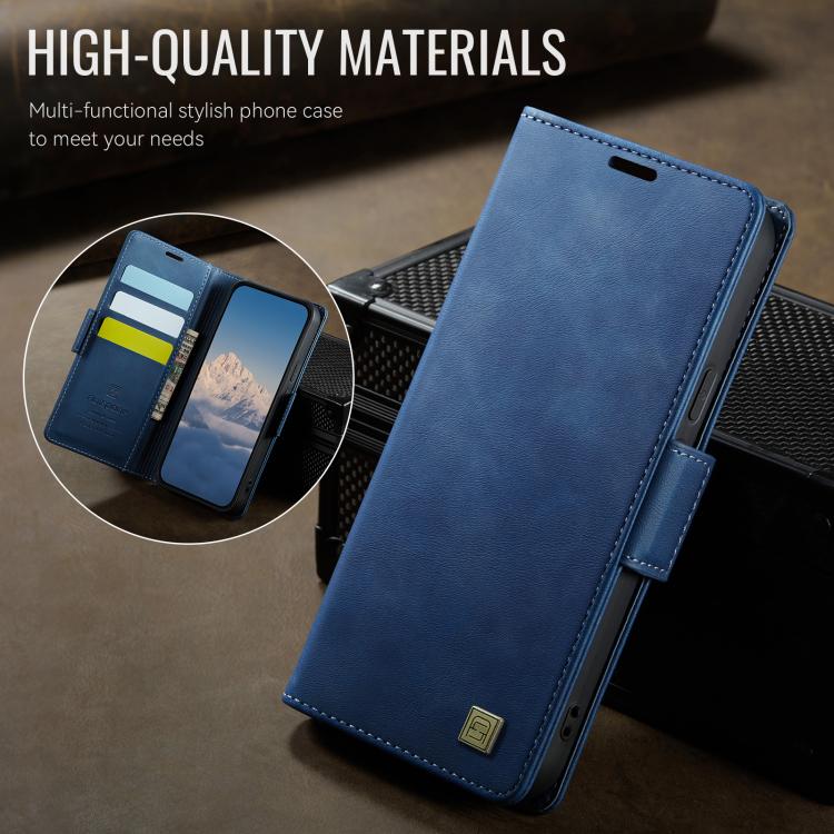 For Google Pixel 10 Pro XL AutSpace A11 Side Buckle MagSafe Magnetic RFID Phone Leather Case