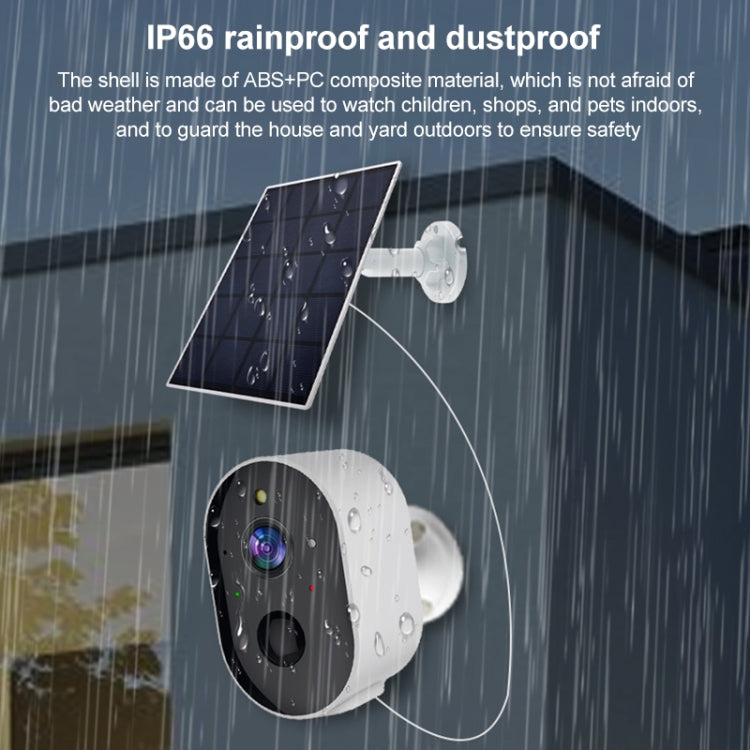 3MP Graffit Version Outdoor HD Solar Panel Wireless WiFi Surveillance Camera, Memory Card:32GB