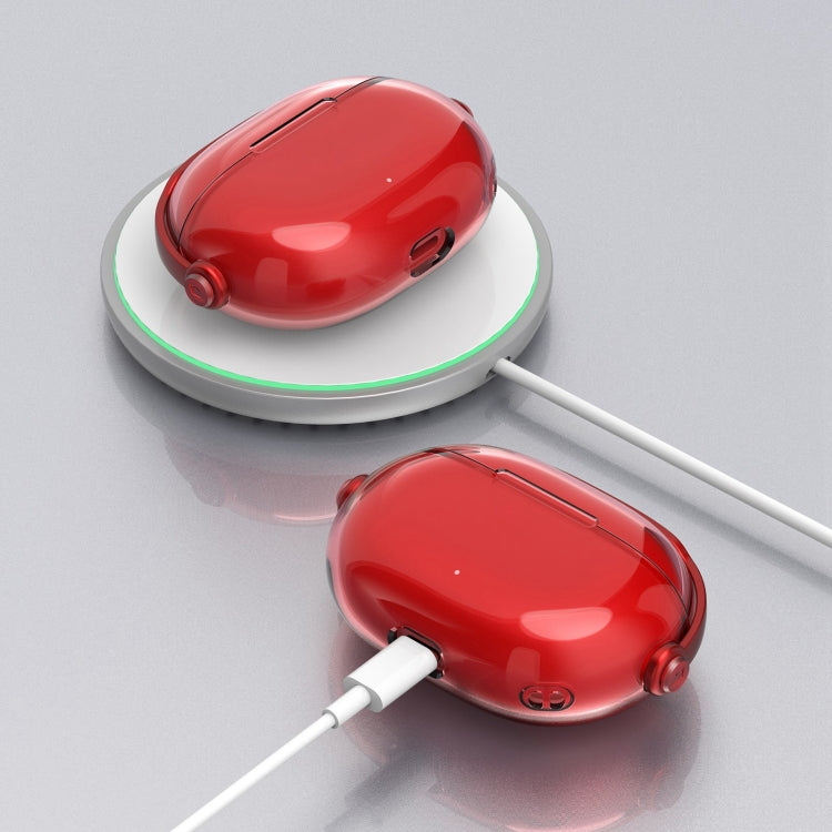 For Apple Beats Studio Buds / Buds+ Headphones Shape Clear Electroplated Acrylic Headset Protective Case