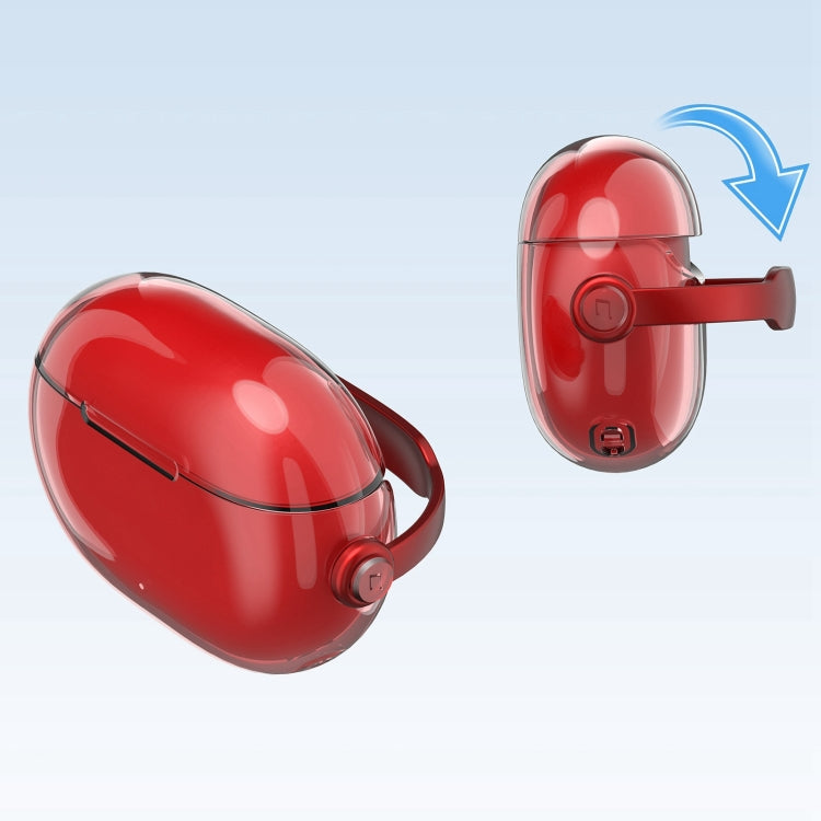 For Apple Beats Studio Buds / Buds+ Headphones Shape Clear Electroplated Acrylic Headset Protective Case