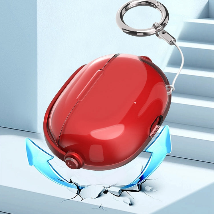 For Apple Beats Studio Buds / Buds+ Headphones Shape Clear Electroplated Acrylic Headset Protective Case