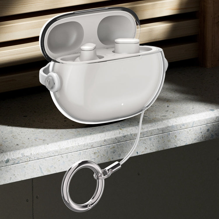 For Apple Beats Studio Buds / Buds+ Headphones Shape Clear Electroplated Acrylic Headset Protective Case