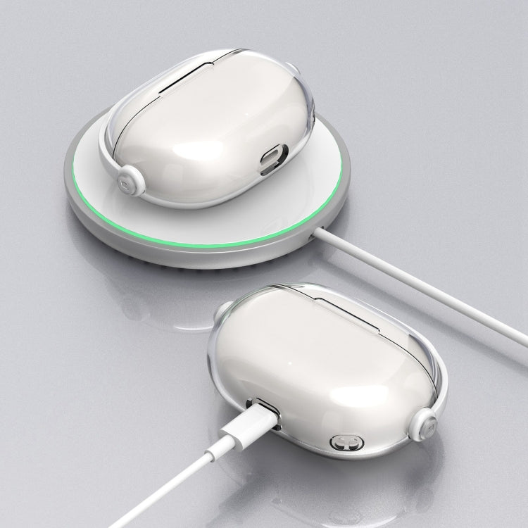 For Apple Beats Studio Buds / Buds+ Headphones Shape Clear Electroplated Acrylic Headset Protective Case