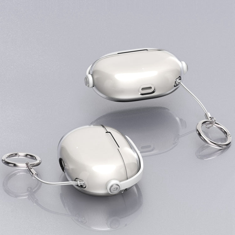 For Apple Beats Studio Buds / Buds+ Headphones Shape Clear Electroplated Acrylic Headset Protective Case