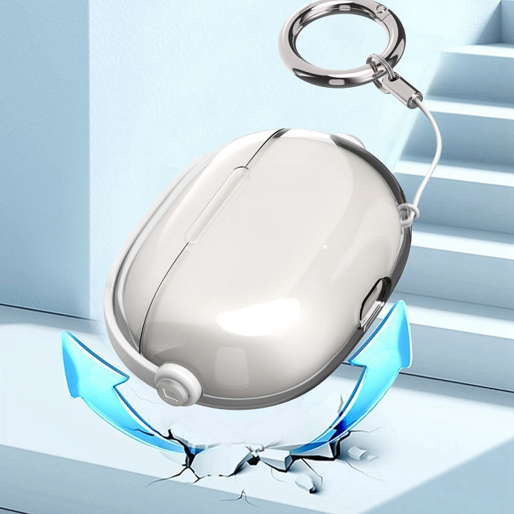 For Apple Beats Studio Buds / Buds+ Headphones Shape Clear Electroplated Acrylic Headset Protective Case