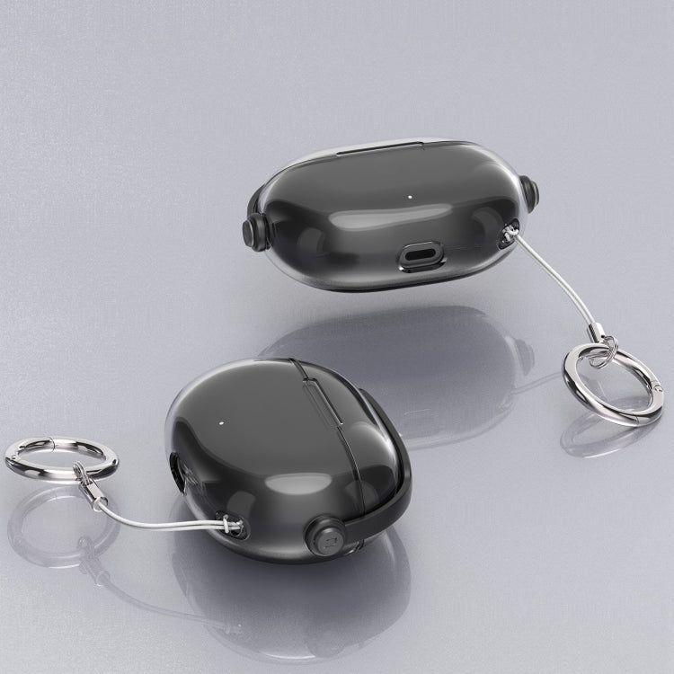 For Apple Beats Studio Buds / Buds+ Headphones Shape Clear Electroplated Acrylic Headset Protective Case