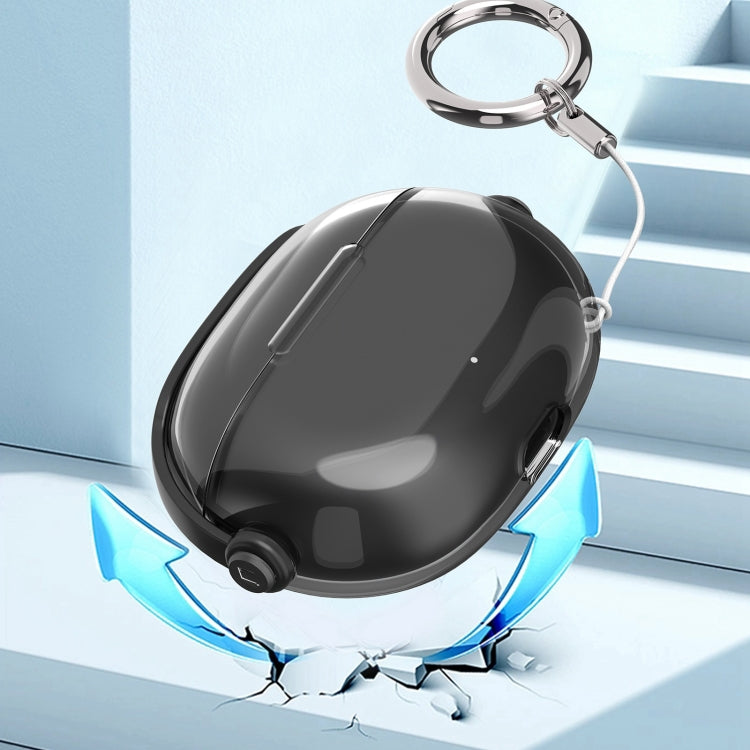 For Apple Beats Studio Buds / Buds+ Headphones Shape Clear Electroplated Acrylic Headset Protective Case