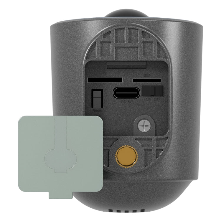 WiFi Tuya Smart Version HD Low Power Consumption Battery Camera, US Plug, Memory Card:64GB