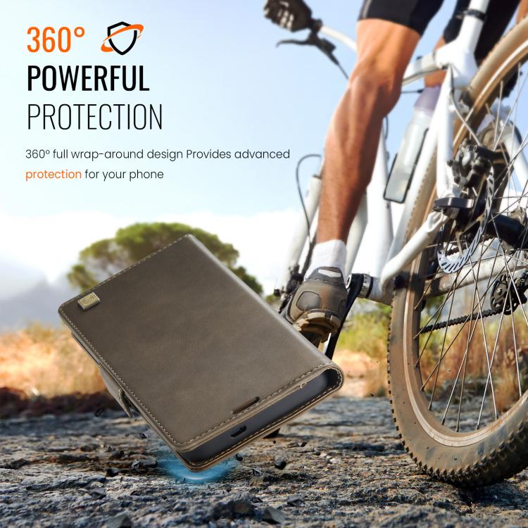 For Samsung Galaxy S25 Edge 5G AutSpace A11 Side Buckle MagSafe Magnetic RFID Phone Leather Case