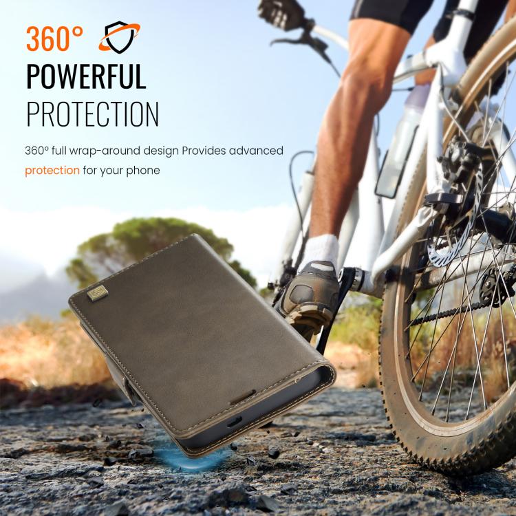 For Samsung Galaxy S26+ 5G AutSpace A11 Side Buckle MagSafe Magnetic RFID Phone Leather Case