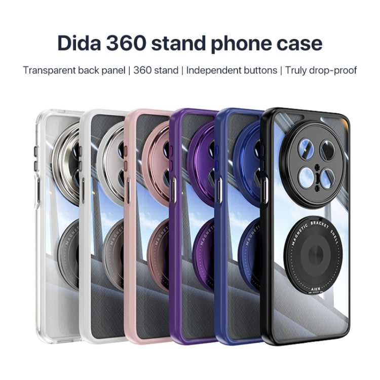 For Huawei Mate 70 360 Holder MagSafe Acrylic Hybrid TPU Phone Case