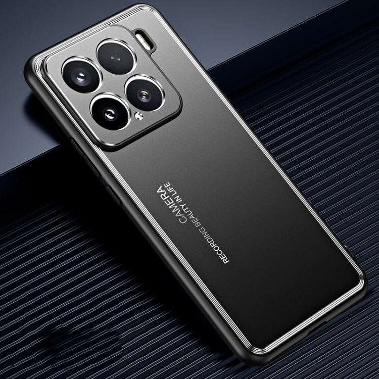 For Xiaomi 15 Frosted Metal Phone Case