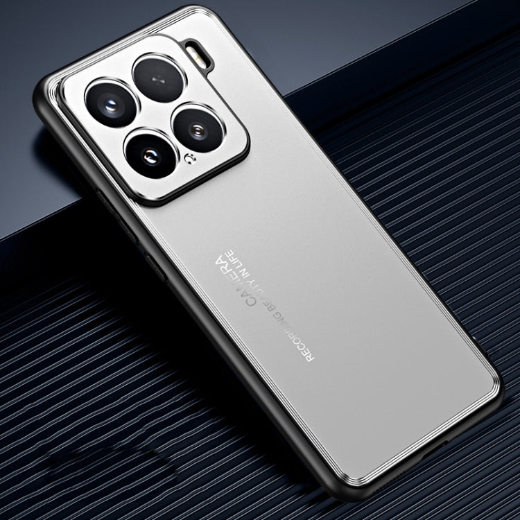 For Xiaomi 15 Frosted Metal Phone Case