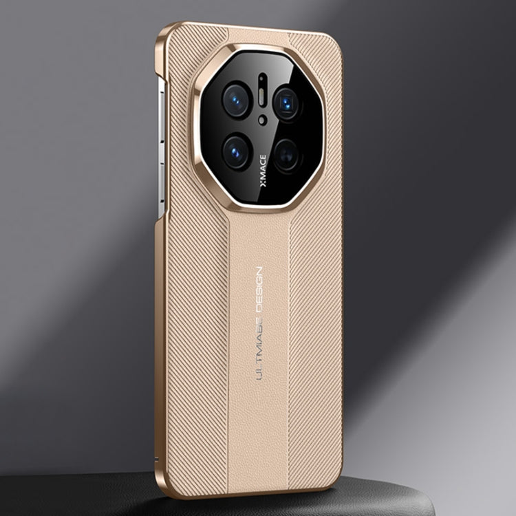 For Huawei Mate 70 Imitation Ultimate Design Plain Leather Phone Case