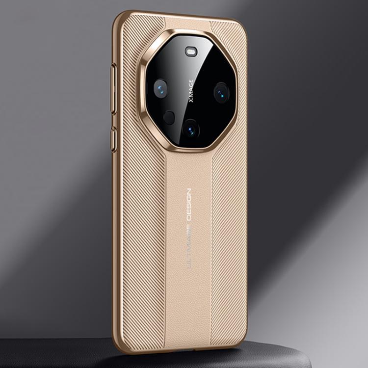 For Huawei Mate 60 Imitation Ultimate Design Plain Leather Phone Case